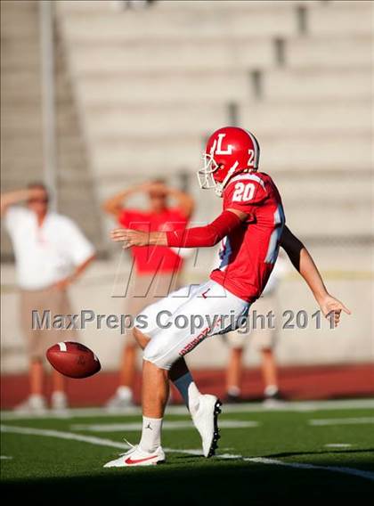 Thumbnail 3 in Bingham vs. Orange Lutheran (Mission Viejo Football Classic) photogallery.
