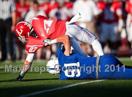 Thumbnail 3 in Bingham vs. Orange Lutheran (Mission Viejo Football Classic) photogallery.