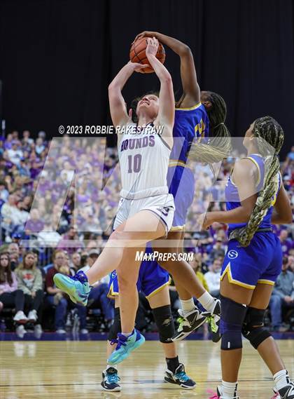Thumbnail 3 in Boerne vs. Sunnyvale (UIL 4A Basketball State Semifinal) photogallery.