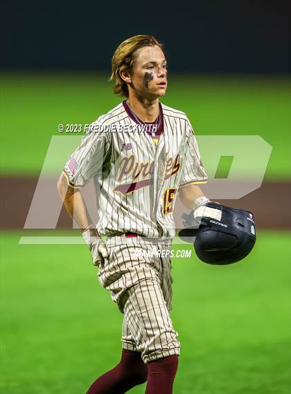 Thumbnail 1 in Collinsville vs Muenster (UIL 2A Baseball Area) photogallery.