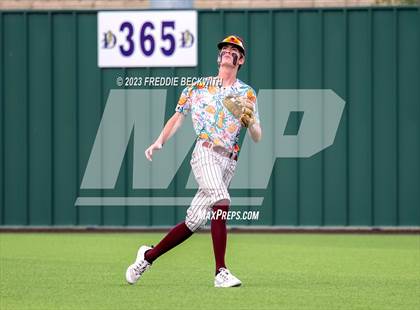 Thumbnail 2 in Collinsville vs Muenster (UIL 2A Baseball Area) photogallery.