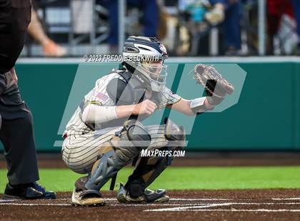 Thumbnail 2 in Collinsville vs Muenster (UIL 2A Baseball Area) photogallery.