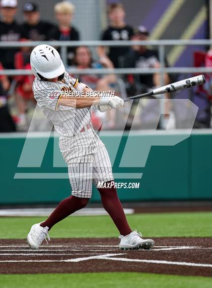 Thumbnail 2 in Collinsville vs Muenster (UIL 2A Baseball Area) photogallery.