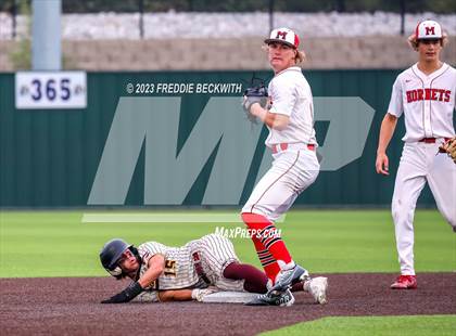 Thumbnail 1 in Collinsville vs Muenster (UIL 2A Baseball Area) photogallery.