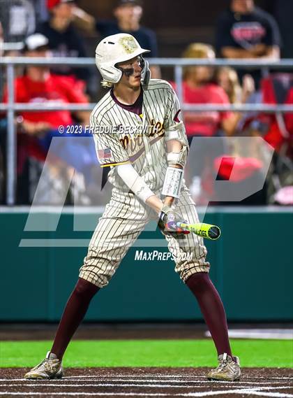 Thumbnail 2 in Collinsville vs Muenster (UIL 2A Baseball Area) photogallery.