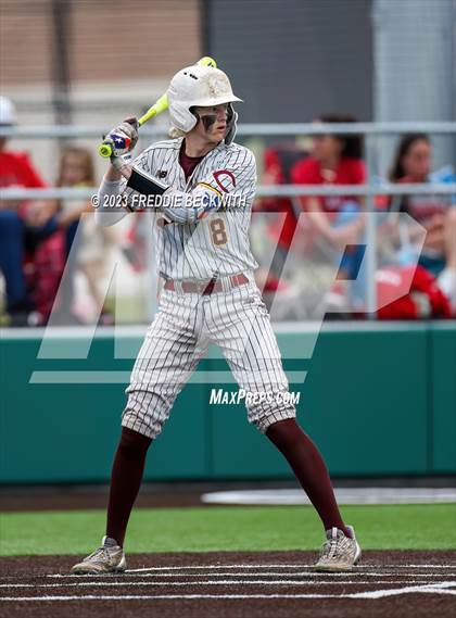 Thumbnail 2 in Collinsville vs Muenster (UIL 2A Baseball Area) photogallery.