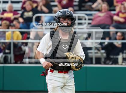 Thumbnail 1 in Collinsville vs Muenster (UIL 2A Baseball Area) photogallery.