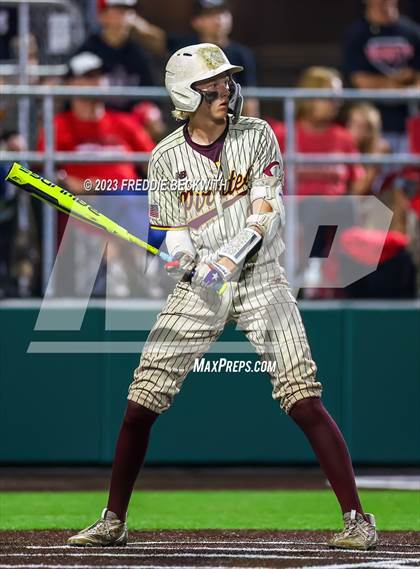 Thumbnail 1 in Collinsville vs Muenster (UIL 2A Baseball Area) photogallery.