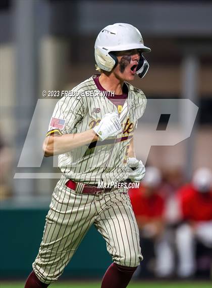 Thumbnail 3 in Collinsville vs Muenster (UIL 2A Baseball Area) photogallery.