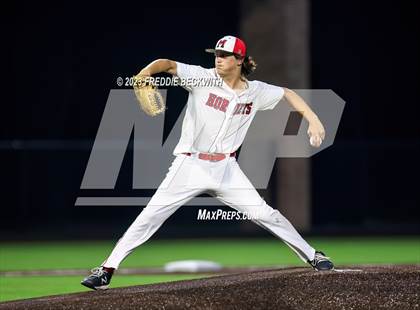 Thumbnail 1 in Collinsville vs Muenster (UIL 2A Baseball Area) photogallery.
