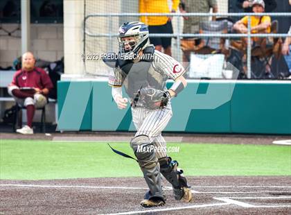 Thumbnail 3 in Collinsville vs Muenster (UIL 2A Baseball Area) photogallery.