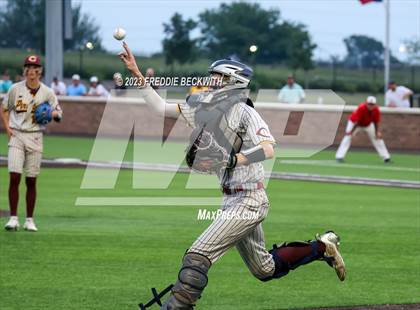Thumbnail 2 in Collinsville vs Muenster (UIL 2A Baseball Area) photogallery.