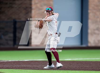 Thumbnail 2 in Collinsville vs Muenster (UIL 2A Baseball Area) photogallery.