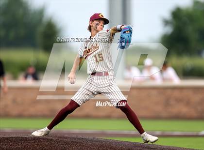 Thumbnail 3 in Collinsville vs Muenster (UIL 2A Baseball Area) photogallery.