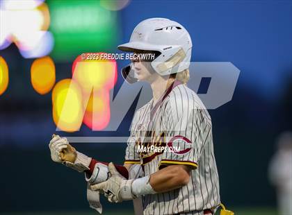 Thumbnail 1 in Collinsville vs Muenster (UIL 2A Baseball Area) photogallery.