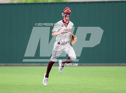 Thumbnail 1 in Collinsville vs Muenster (UIL 2A Baseball Area) photogallery.