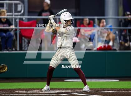 Thumbnail 2 in Collinsville vs Muenster (UIL 2A Baseball Area) photogallery.