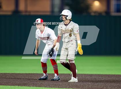 Thumbnail 2 in Collinsville vs Muenster (UIL 2A Baseball Area) photogallery.