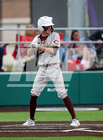 Thumbnail 1 in Collinsville vs Muenster (UIL 2A Baseball Area) photogallery.