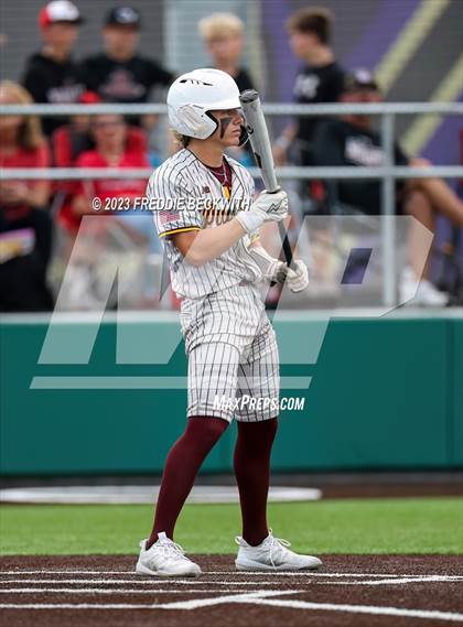 Thumbnail 2 in Collinsville vs Muenster (UIL 2A Baseball Area) photogallery.