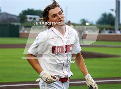 Thumbnail 3 in Collinsville vs Muenster (UIL 2A Baseball Area) photogallery.