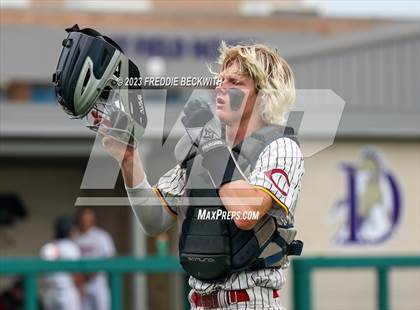 Thumbnail 2 in Collinsville vs Muenster (UIL 2A Baseball Area) photogallery.