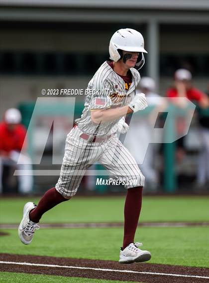 Thumbnail 3 in Collinsville vs Muenster (UIL 2A Baseball Area) photogallery.