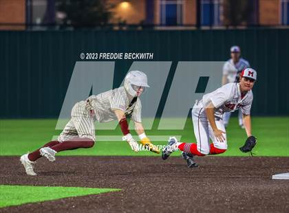 Thumbnail 3 in Collinsville vs Muenster (UIL 2A Baseball Area) photogallery.