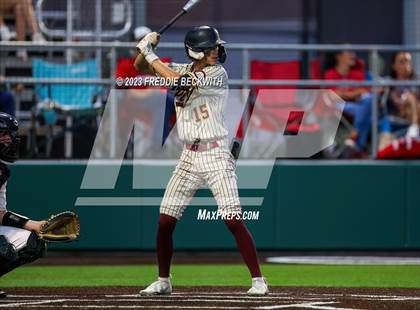 Thumbnail 2 in Collinsville vs Muenster (UIL 2A Baseball Area) photogallery.
