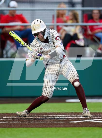 Thumbnail 1 in Collinsville vs Muenster (UIL 2A Baseball Area) photogallery.
