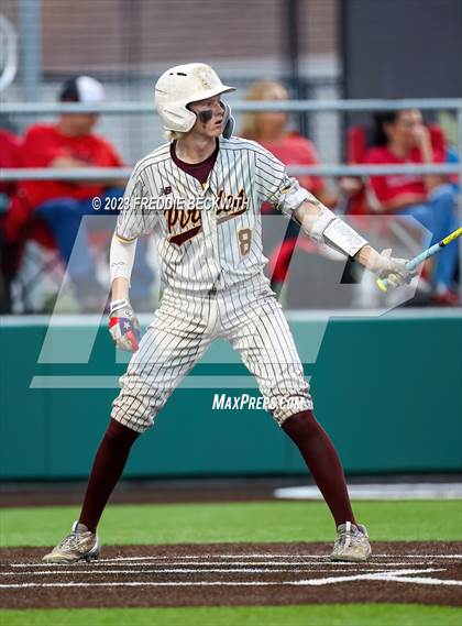 Thumbnail 3 in Collinsville vs Muenster (UIL 2A Baseball Area) photogallery.