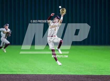 Thumbnail 2 in Collinsville vs Muenster (UIL 2A Baseball Area) photogallery.