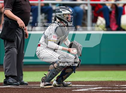 Thumbnail 1 in Collinsville vs Muenster (UIL 2A Baseball Area) photogallery.