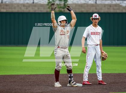 Thumbnail 3 in Collinsville vs Muenster (UIL 2A Baseball Area) photogallery.