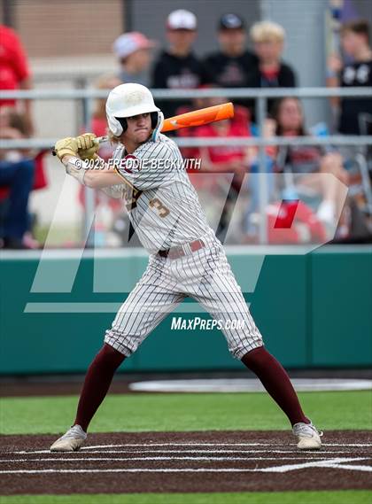 Thumbnail 3 in Collinsville vs Muenster (UIL 2A Baseball Area) photogallery.
