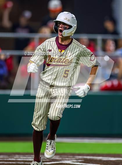 Thumbnail 3 in Collinsville vs Muenster (UIL 2A Baseball Area) photogallery.