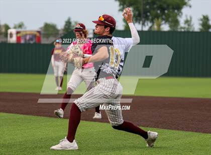 Thumbnail 1 in Collinsville vs Muenster (UIL 2A Baseball Area) photogallery.