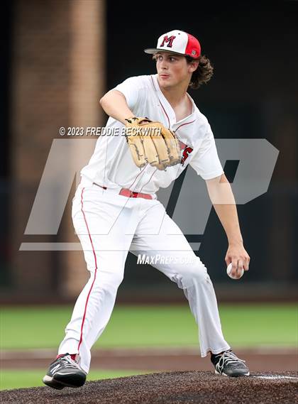 Thumbnail 2 in Collinsville vs Muenster (UIL 2A Baseball Area) photogallery.