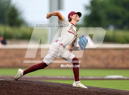 Thumbnail 2 in Collinsville vs Muenster (UIL 2A Baseball Area) photogallery.