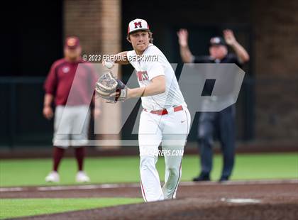 Thumbnail 2 in Collinsville vs Muenster (UIL 2A Baseball Area) photogallery.