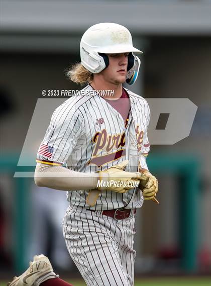 Thumbnail 1 in Collinsville vs Muenster (UIL 2A Baseball Area) photogallery.