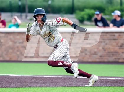 Thumbnail 2 in Collinsville vs Muenster (UIL 2A Baseball Area) photogallery.