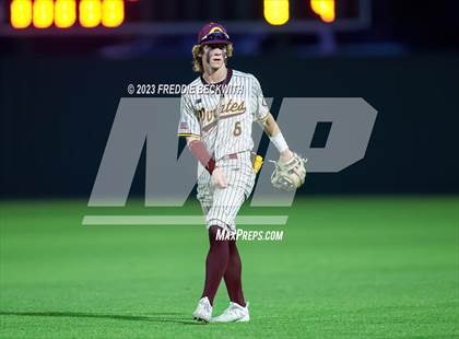 Thumbnail 1 in Collinsville vs Muenster (UIL 2A Baseball Area) photogallery.