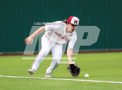 Thumbnail 1 in Collinsville vs Muenster (UIL 2A Baseball Area) photogallery.