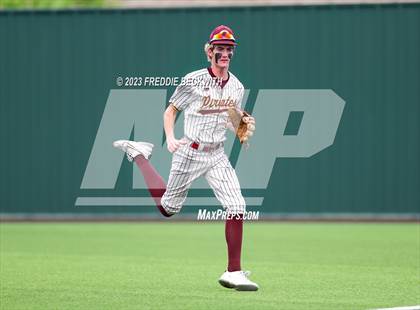 Thumbnail 3 in Collinsville vs Muenster (UIL 2A Baseball Area) photogallery.