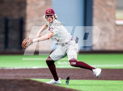 Thumbnail 2 in Collinsville vs Muenster (UIL 2A Baseball Area) photogallery.