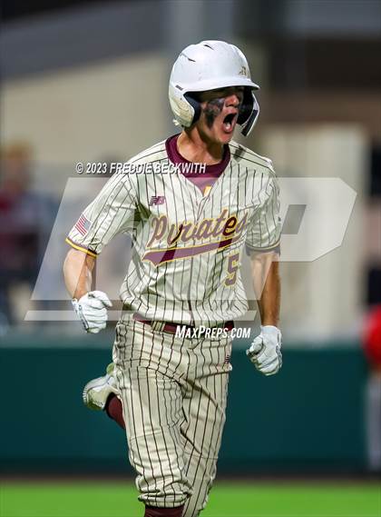 Thumbnail 1 in Collinsville vs Muenster (UIL 2A Baseball Area) photogallery.