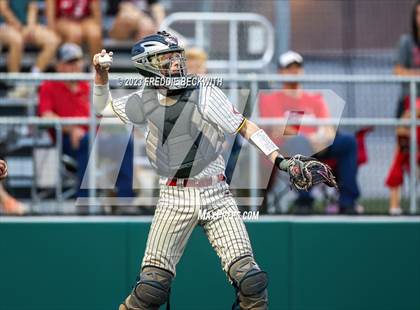 Thumbnail 3 in Collinsville vs Muenster (UIL 2A Baseball Area) photogallery.