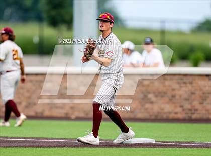 Thumbnail 3 in Collinsville vs Muenster (UIL 2A Baseball Area) photogallery.