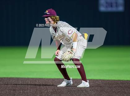 Thumbnail 1 in Collinsville vs Muenster (UIL 2A Baseball Area) photogallery.